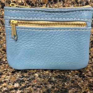 Portland Leather Double Zip Wallet